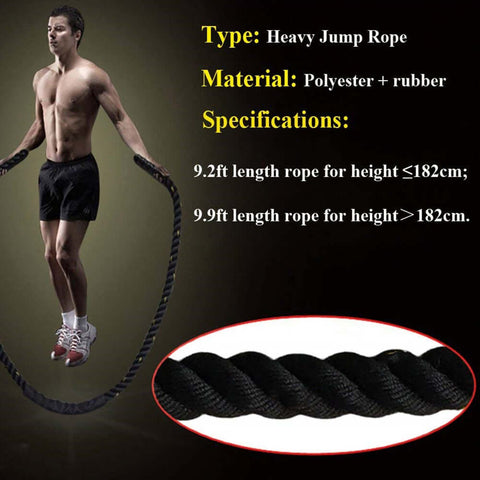 Battle Skipping Ropes  & Battle Power Training Ropes